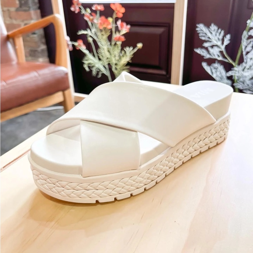 MIA Womens Kornelia Platform Sandal